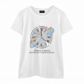 Time Lyric Shorter Of Breath And One Day Closer To Death Front Wtee White - OtherBrick