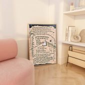Time Lyric Psychedelic Dsotm Hand Drawn Pv11 - OtherBrick