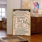 Time Lyric Psychedelic Dsotm Hand Drawn Pv12 - OtherBrick