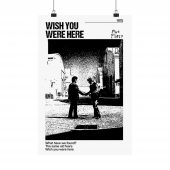 Wish You Were Here Black White 1975 Poster 1 - OtherBrick