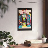 Wish You Were Here Colorful Animals Pink Floyd Poster 4 - OtherBrick