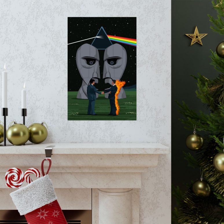 Wish You Were Here The Division Bell Dark Side Of The Moon Poster