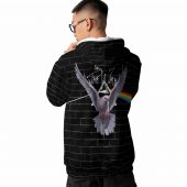 50th Pink Floyd The Wall Dove Dark Side Of The Wall Hoodie Back - OtherBrick