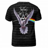 50th Pink Floyd The Wall Dove Dark Side Of The Wall Shirt Back - OtherBrick