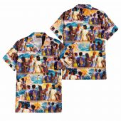 Pink Floyd Hawaiian Shirt Back Catalogue Body Painting Psychedelic Art