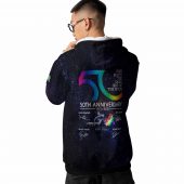 Pink Floyd 50th Anniversary Dsotm Signatures Hoodie Back - OtherBrick