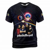 Pink Floyd 50th Anniversary Dsotm Signatures Shirt Front - OtherBrick