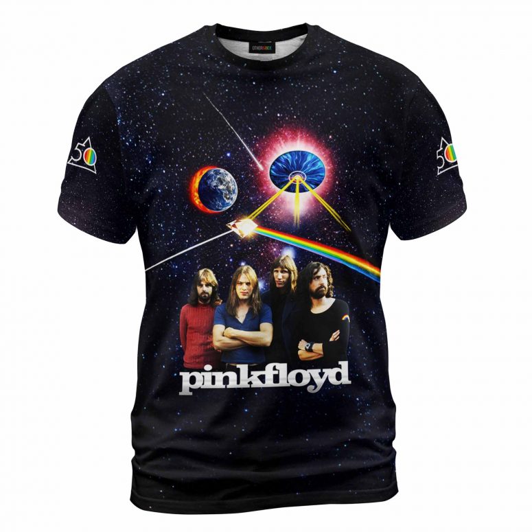 Pink Floyd 50th Anniversary DSOTM Signatures Shirt