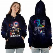 Pink Floyd 50th Anniversary Dsotm Signatures Ziphoodie - OtherBrick