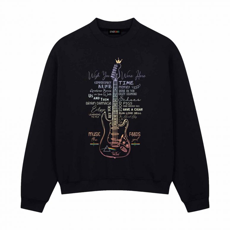Pink Floyd Guitar Music Feeds The Souls Album Shirt Pink Floyd Guitar Music Feeds The Souls Album Shirt