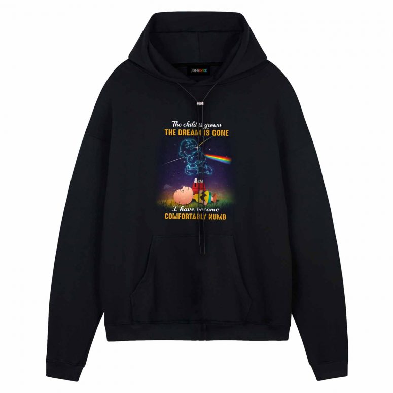 The Child Is Grown The Dream Is Gone Peanuts Snoopy Pink Floyd Shirt The Child Is Grown The Dream Is Gone Peanuts Snoopy Pink Floyd Shirt