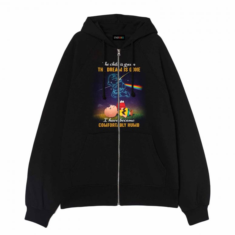 The Child Is Grown The Dream Is Gone Peanuts Snoopy Pink Floyd Shirt The Child Is Grown The Dream Is Gone Peanuts Snoopy Pink Floyd Shirt