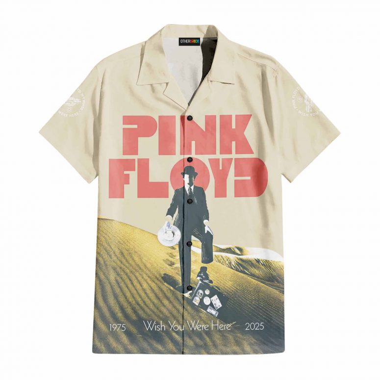 WYWH 50 Invisible Man Diver Pink Floyd Hawaiian Shirt