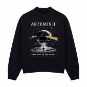 Artemis Ii Dark Side Of The Moon Space Mission Front Sweatshirt Black - OtherBrick