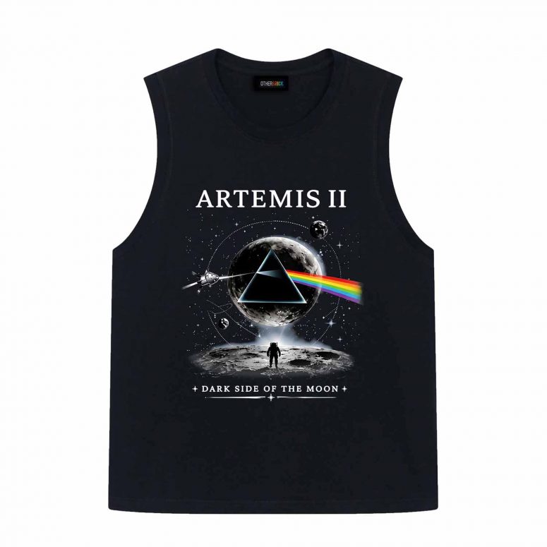 Pink Floyd Shirt - Artemis II Dark Side of the Moon Space Mission