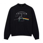 Artemis Ii Dark Side Of The Moon Trendy Front Sweatshirt Black - OtherBrick
