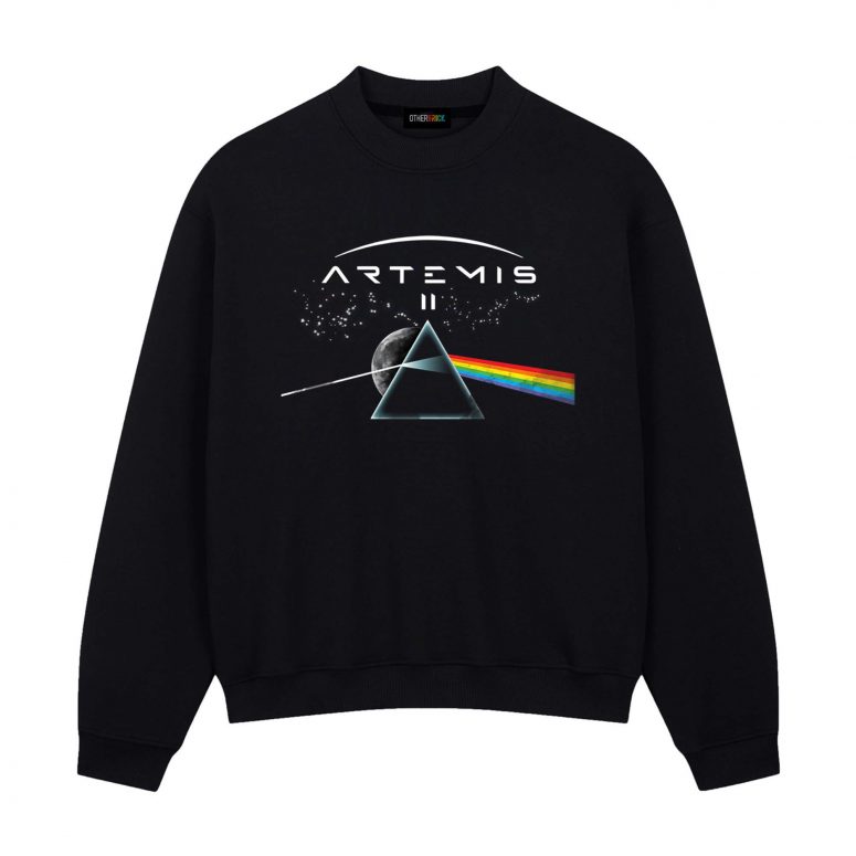 Pink Floyd Shirt - Artemis II Dark Side of the Moon Trendy 2026 Pink Floyd Shirt - Artemis II Dark Side of the Moon Trendy 2026