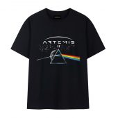 Artemis Ii Dark Side Of The Moon Trendy Front Tshirt Black - OtherBrick
