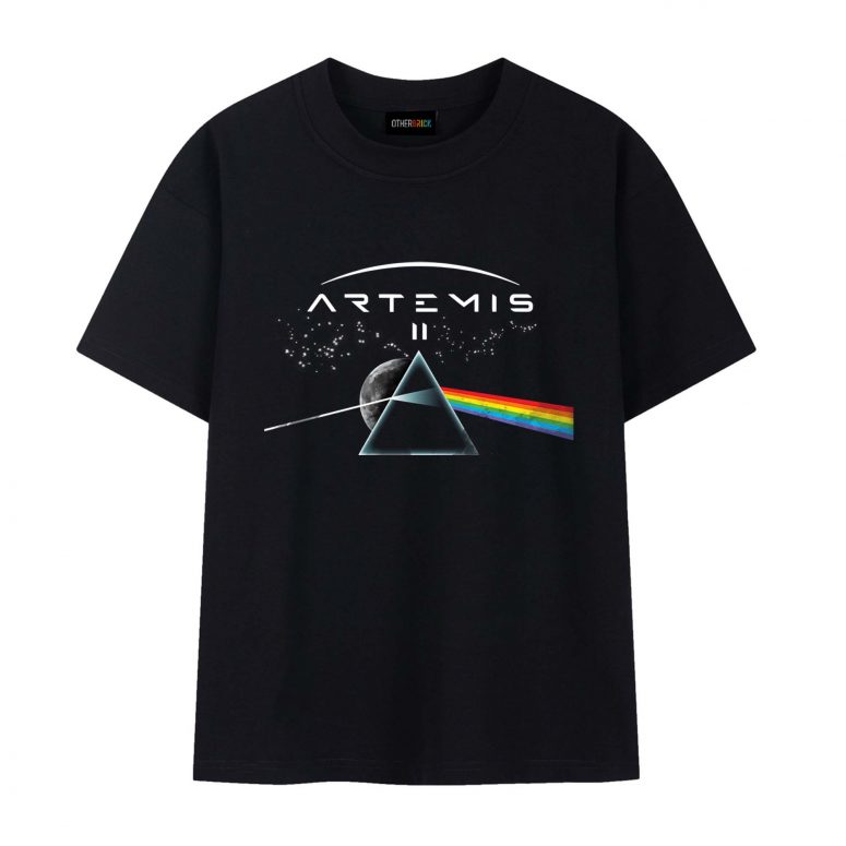 Pink Floyd Shirt - Artemis II Dark Side of the Moon Trendy 2026 Pink Floyd Shirt - Artemis II Dark Side of the Moon Trendy 2026