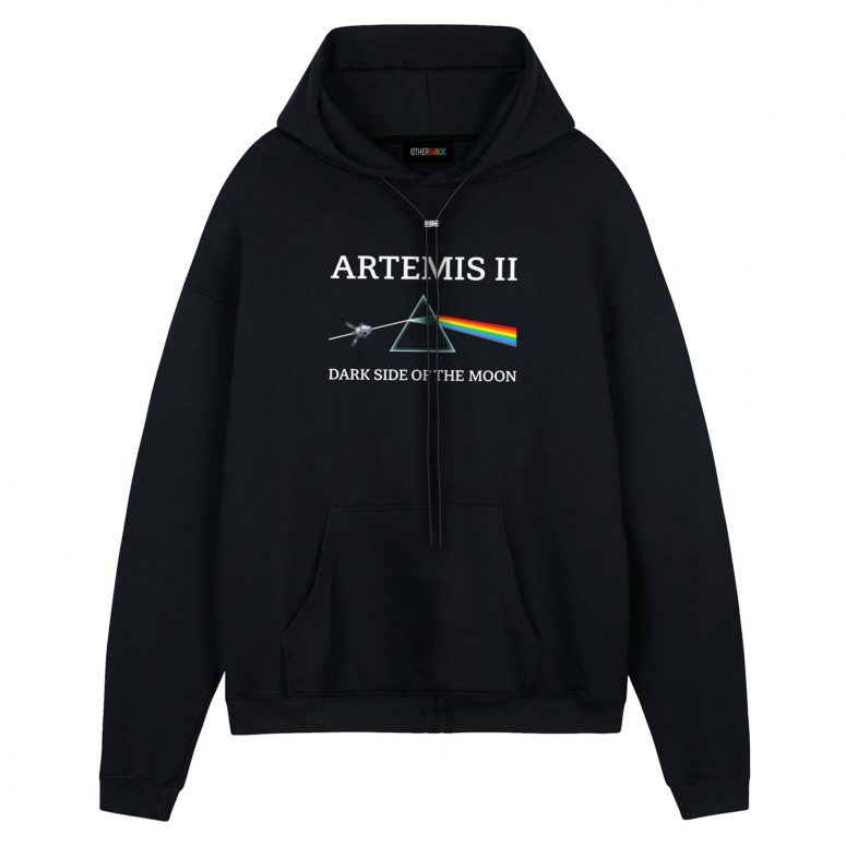 Pink Floyd Shirt - Artemis II Mission Dark Side of the Moon Space