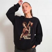 Careful With That Axe Eugene David Gilmour Front Sweater Woman Black  - OtherBrick