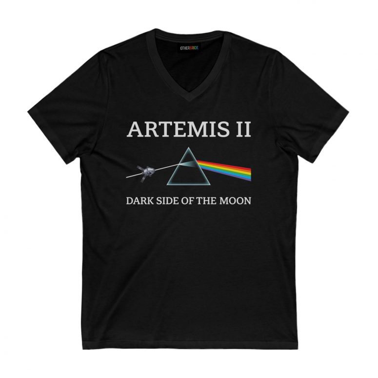 Pink Floyd Shirt - Artemis II Mission Dark Side of the Moon Space