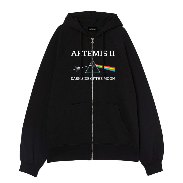 Pink Floyd Shirt - Artemis II Mission Dark Side of the Moon Space