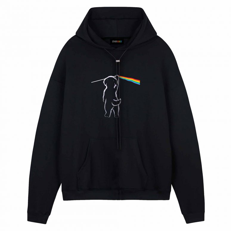 Cute Puppy Little Dog Dark Side Of The Moon Pink Floyd Shirt
