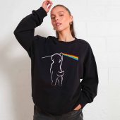 Cute Puppy Little Dog Dark Side Of The Moon Pink Floyd Shirt