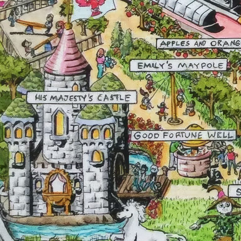 Pink Floyd Window Curtain - Floydworld Amusement Parks Album Collage Pink Floyd Window Curtain - Floydworld Amusement Parks Album Collage