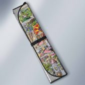 Floydworld Amusement Parks Pink Floyd Album Collage Auto Sun Shade Asd A - OtherBrick