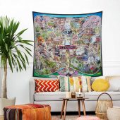 Floydworld Amusement Parks Pink Floyd Album Collage Tapestry Tpt La - OtherBrick