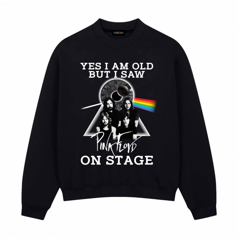 I Am Old But Pink Floyd On Stage Pulse Eye Shirt