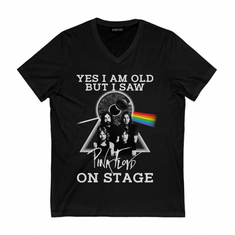 I Am Old But Pink Floyd On Stage Pulse Eye Shirt