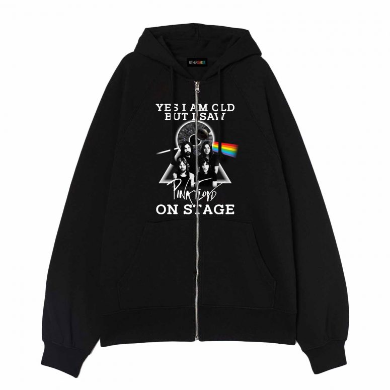 I Am Old But Pink Floyd On Stage Pulse Eye Shirt