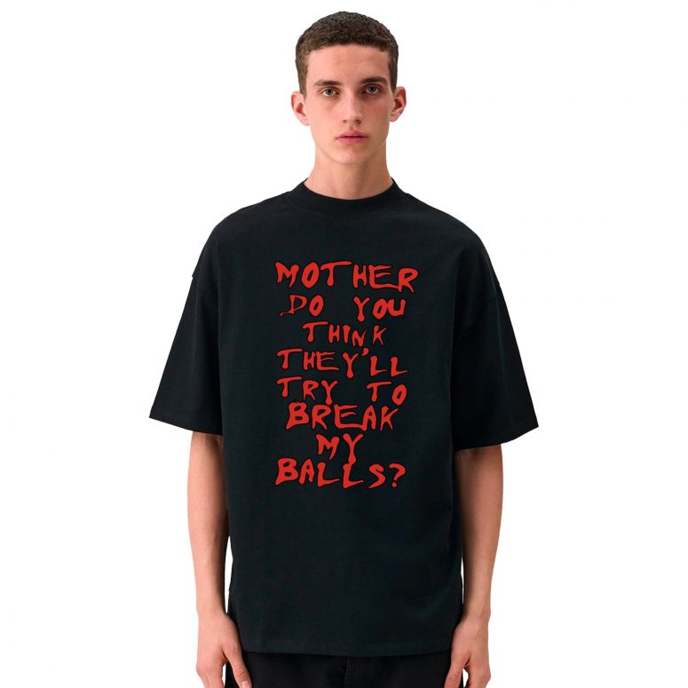 Pink Floyd Shirt - Mother Do You Think They'll Try To Break My Balls
