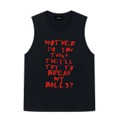 Mother Do You Think They’ll Try To Break My Balls Front Tank Black - OtherBrick