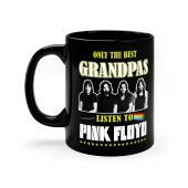 Only The Best Grandpas Listen To Pink Floyd Coffee Mug Left - OtherBrick