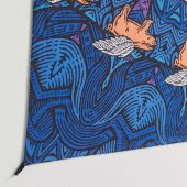 Pink Floyd Animals Flying Pig Sheep Dog Psychedelic Mandala Tapestry Focuss - OtherBrick