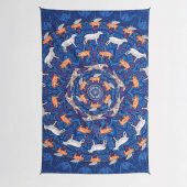 Pink Floyd Animals Flying Pig Sheep Dog Psychedelic Mandala Tapestry T - OtherBrick