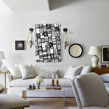 Pink Floyd Artwork Poster Collage Black White Tapestry