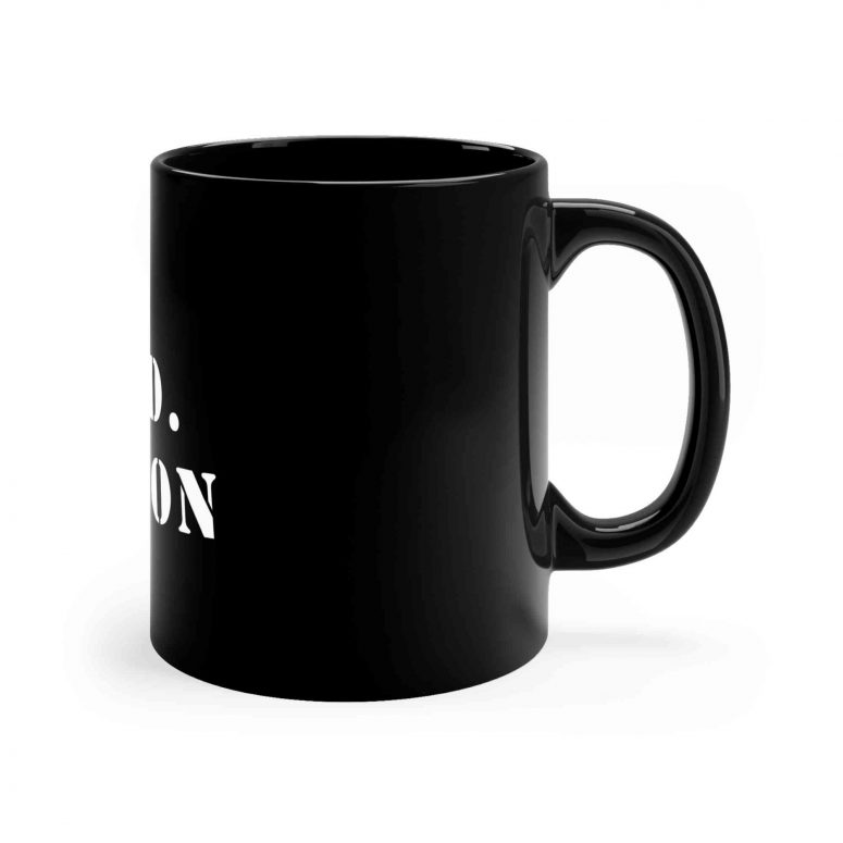 Pink Floyd London Vintage Black Coffee Mug