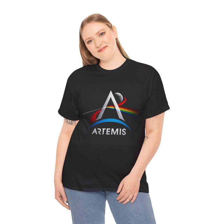 Pink Floyd Shirt - Artemis II Back To The Moon NASA 2026
