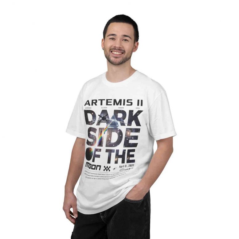 Pink Floyd Shirt - Artemis II Dark Side of the Moon Wiseman Glover Hansen Koch Pink Floyd Shirt - Artemis II Dark Side of the Moon Wiseman Glover Hansen Koch