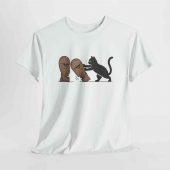 Pink Floyd Shirt Cat Pushing Division Bell Over Funny Ta - OtherBrick