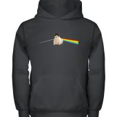 Pink Floyd Shirt Chonky Chubby Cat The Dark Side Of The Meow - OtherBrick