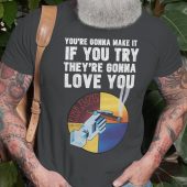 Pink Floyd Shirt Have A Cigar You Gonna Make It If You Try Old Man - OtherBrick