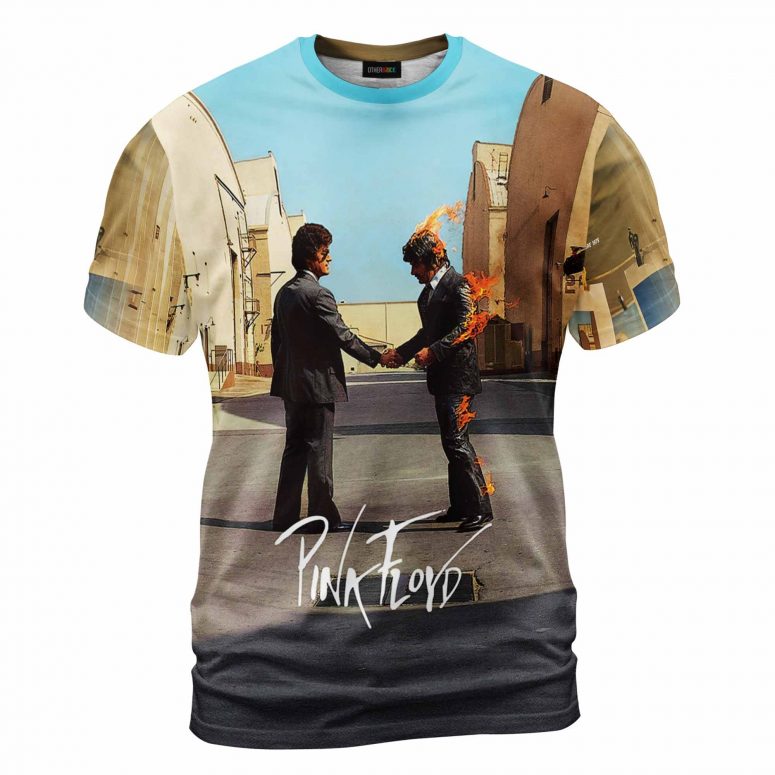 Pink Floyd Shirt - Wish You Were Here Burning Fire