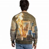 Pink Floyd Shirt Wish You Were Here Burning Fire Sweater Back - OtherBrick
