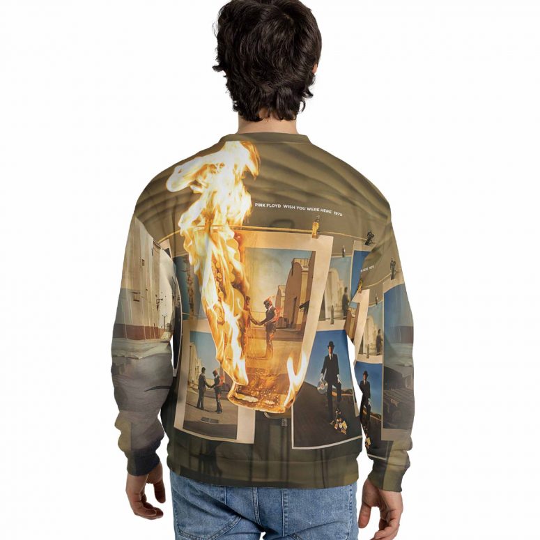 Pink Floyd Shirt - Wish You Were Here Burning Fire